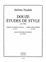 NAULAIS 12 ETUDES DE STYLE FLUTE