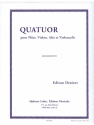 DENISOV QUATUOR FLUTE/VIOLON/ALTO/VIOLONCELLE