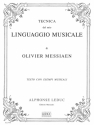 MESSIAEN TECNICA DEL MIO LINGUAGGIO MUSICALE/TEXTES ET MUSIQUE REUNIS (VERS.ITALIENNE)