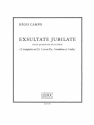 CAMPO EXSULTATE JUBILATE POUR QUINTETTE DE CUIVRES (PARTITION ET PARTIES)