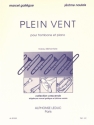 Plein Vent pour trombone et piano