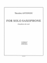 ANTONIOU FOR SOLO SAXOPHONE SAXOPHONE MIB SEUL