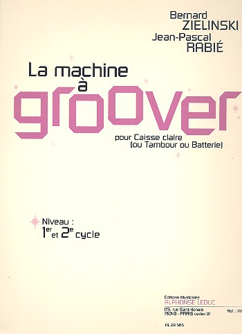 La machine  groover pour caisse claire (ou tambour ou batterie)