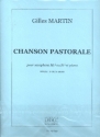 Chanson pastorale pour saxophone alto et piano