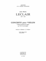 LECLAIR/PAILLARD CONCERTO N02 OP7 EN RE MAJEUR (VIOLON/ORCH.A CORDES/CLAVECIN OU ORGUE) PARTITION