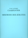 Miserere des Jsuites pour solistes, choeur mixte et orchestre partition d'orchestre