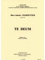 CHARPENTIER M.A. TE DEUM (SOLI/CHOEUR/ENSEMBLE DIVERS/ORGUE) CHANT ET PIANO