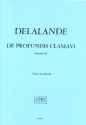 De profundis clamavi pour soli, choeur mixt et orchestre rduction chant et piano