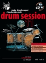 AUTEURS DIVERS DRUM SESSION 11 25 PIECES POUR BATTERIE AVEC CD