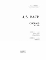 BACH J.S/BITSCH CHORALS A 4 VOIX VOLUME A1 (1A24)/CHANTS DONNES ET BASSES CHIFFREES