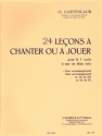 GARTENLAUB 24 LECONS A CHANTER OU A JOUER CYCLE 1 (1 OU 2 VOIX) AVEC ACCOMPAGNEMENT