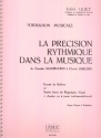 La precision rythmique dans la musique de Monteverdi  Ddebussy - degr moyen a superieur pour chant (instrument) et piano partition