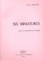 6 Miniatures pour accrdon de concert