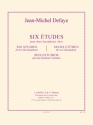 DEFAYE J.M. 6 ETUDES 2 SAXOPHONES ALTOS