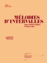 ARNAL MELODIES D'INTERVALLES FORMATION MUSICALE/CHANT ET PIANO