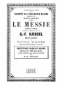 HAENDEL MESSIE CHANT ET PIANO