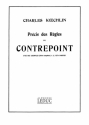 KOECHLIN PRECIS DES REGLES DU CONTREPOINT