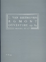 Ouverture (Egmont) op.84 pour orchestre partition miniature