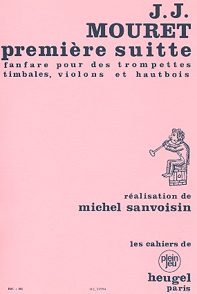 Suitte no.1 pour trompettes, timbales, violons et hautbois partition et parties