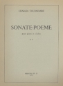 Sonate pome op.65 pour violon et piano