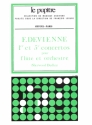 DEVIENNE/DUDLEY CONCERTOS N01(RE MAJEUR)ET N05 (SOL MAJEUR) FLUTE ET ORCHESTRE PARTITION LP42