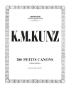 Konrad Max Kunz, 200 Petits Canons Klavier Buch