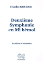 Symphonie mi bmol pour orchestre partition d'orchestre