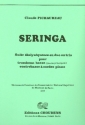 Seringa pour trombone-basse, contrebasse et piano partition