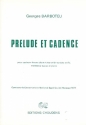 Prlude et cadence pour saxhorn-basse ou tuba (en ut ou fa), trombone basse et piano