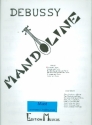 Mandoline for flute and piano parts