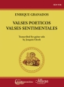 Valses poticos and valses sentimentales for guitar