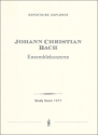 Bach, Johann Christian Ensemble - Konzerte in Es - Dur, E - Dur, D - Dur und B - Dur Studienpartitur