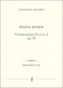 Konzert A-Dur Nr.2 op.49 fr Violine und Orchester Studienpartitur