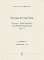 Konzert op.14 fr Cembalo und Streichorchester Studienpartitur