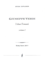 Verdi, Giuseppe I due Foscari (zweibndig mit italienischem Libretto) Studienpartitur