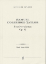 Four Novelletten op.52 fr Streichorchester Studienpartitur