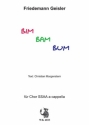 Geisler, Friedemann Morgenstern, Christian: Bim, Bam, Bum fr SSAA