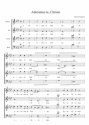 Trenkner, Werner Adoramus te, Christe fr Chor SATB a cappella (o. Opuszahl)