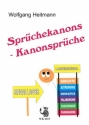 Heitmann, Wolfgang Sprchekanons - Kanonsprche