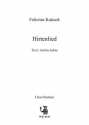 Kukuck, Felicitas Hirtenlied - fr Chor SATB a cappella