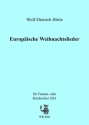 Hrle, Wolf-Dietrich Europische Weihnachtslieder Heft   fr Chor SSA