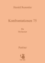 Rummler, Harald Konfrontationen 75 fr kleines Orchester, Partitur