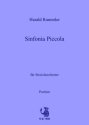 Rummler, Harald Sinfonia Piccola - fr Streicher - Partitur