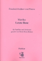 Letzte Rose aus Martha fr Panflte und Orchester Partitur