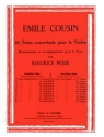 COUSIN Emile Solo concertant n11 en ut maj. violon et piano Partition