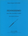 FANTAPIE Henri-Claude Fennissimo flte et piano Partition