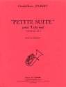 JOUBERT Claude-Henry Petite suite tuba en ut ou sib Partition