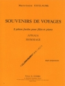 GUILLAUME Marie-Louise Souvenirs de voyages (2 pices) flte et piano Partition