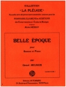 Belle poque pour basson et piano