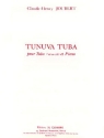 JOUBERT Claude-Henry Tunuva tuba tuba en ut ou sib et piano Partition